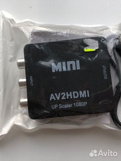 Переходник с RCA на hdmi, scaler 1080 p