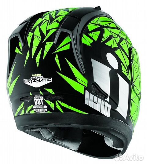 Мотоциклетный шлем icon xs