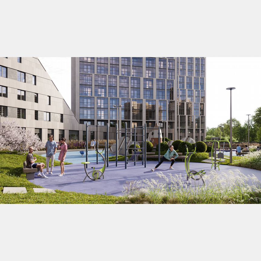 1-к. квартира, 36 м², 2/25 эт.