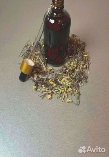 Масло для удаления папиллом с экстрактами трав