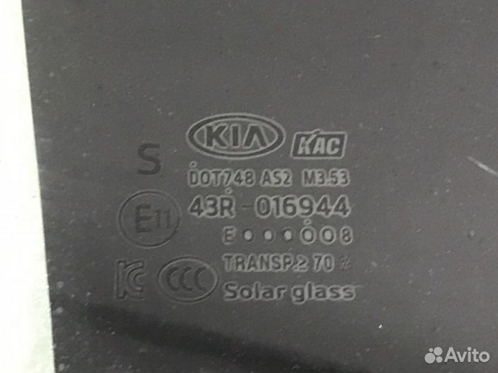 Стекло двери заднее правое Kia K5 DL3 G4NA 2021