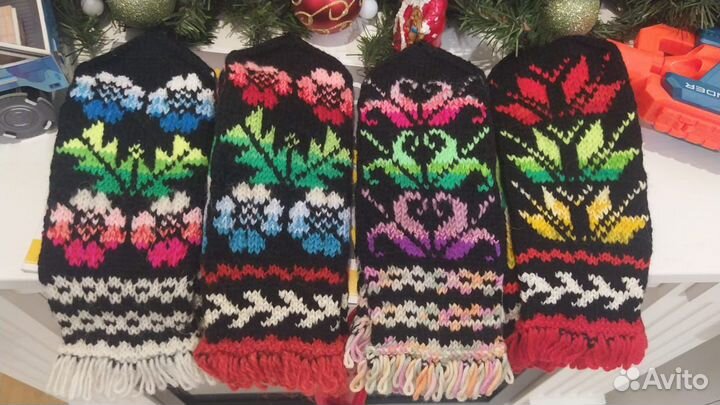 Варежки ручная работа детские женские