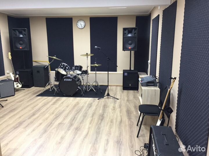 Репетиционная база, музыкальная студия