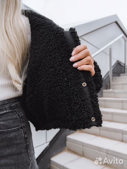 Куртка двусторонняя демисезонная женская 42-48р