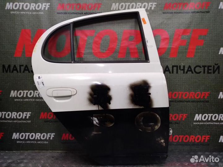 Дверь задняя правая Тойота Платс NCP12 светл А922