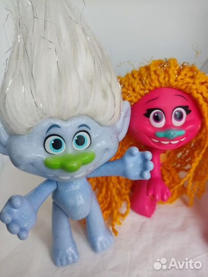 Тролли- игрушки от Hasbro б\у
