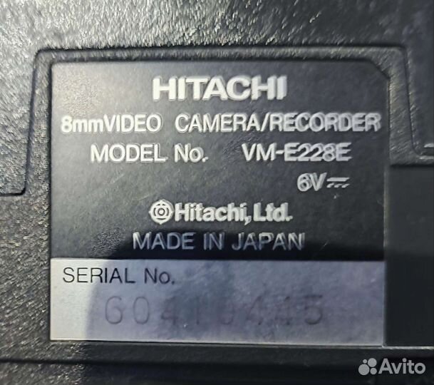 Hitachi камера