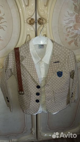 Пиджак на мальчика рост 104