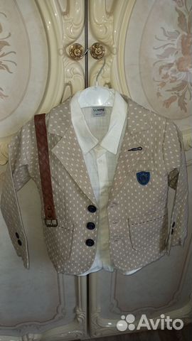 Пиджак на мальчика рост 104