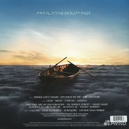 2LP Pink Floyd – The Endless River / 2014