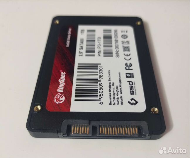 SSD KingSpec 1 тб SATA P3-1Tb