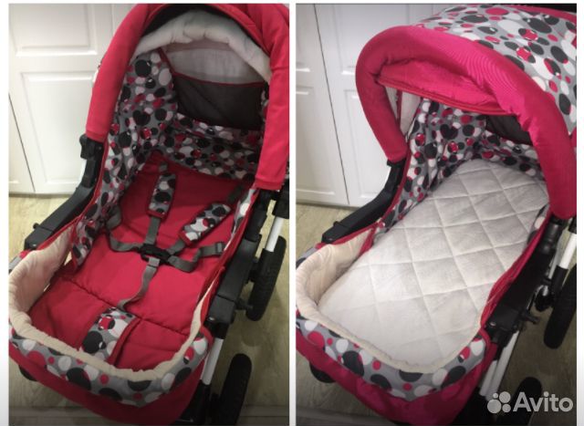 Коляска-трансформер 3 в 1 Teddy + конверт