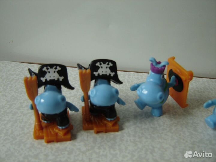 Игрушки из киндер сюрприза. (6 шт. Пакетом)