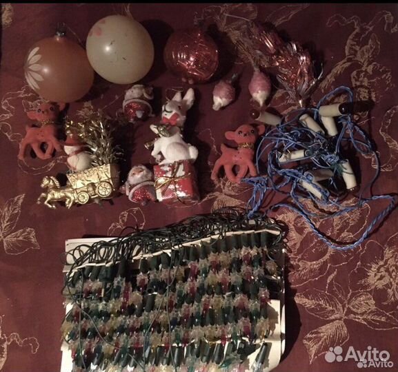 Елочные игрушки СССР