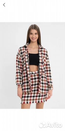 Костюм женский твидовый 42 44