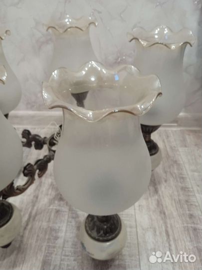 Люстра потолочная бу