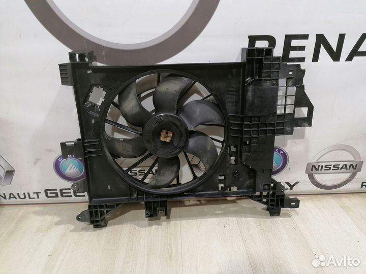 Вентилятор радиатора охлаждения двигателя диффузор