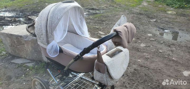 Коляска 2 в 1 adamex katrina