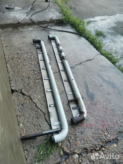 Пороги-подножки для Nissan terrano