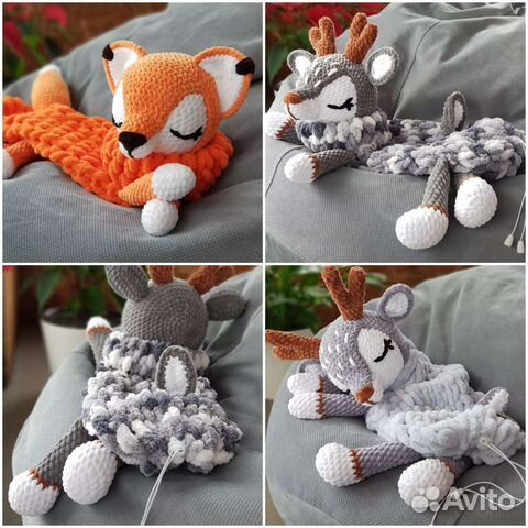 Вязанные игрушки ручной работы