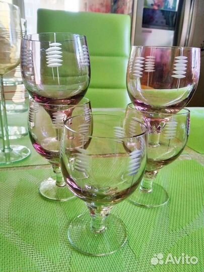 Рюмки, стаканы (стекло), СССР