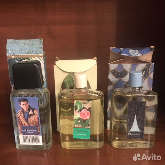 Одеколон. Киевские каштаны. Шипр. Тройной