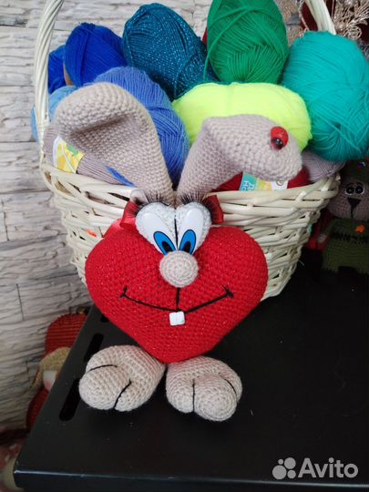 Вязаные игрушки ручной работы