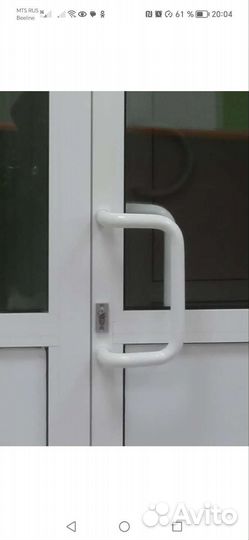 Дверь пластиковая входная