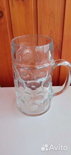 Фирменная пивная кружка 1 л Новая