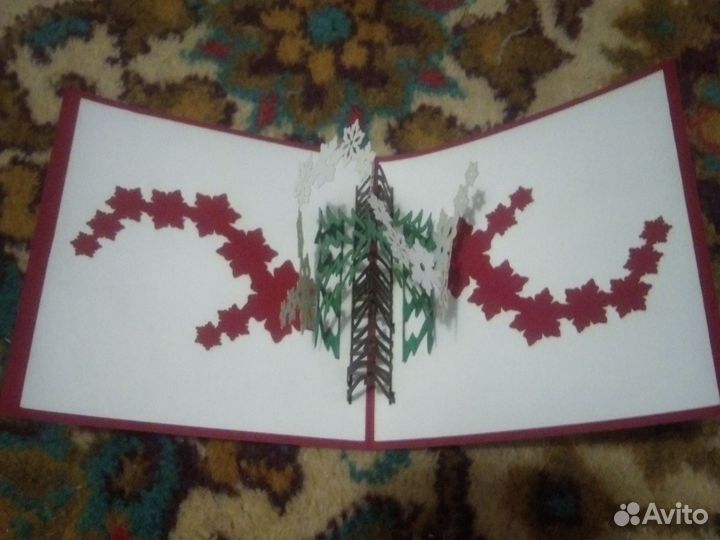 Открытки ручной работы 1 новогодняя