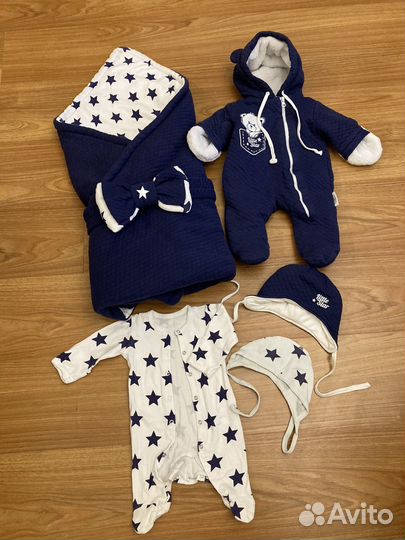 Зимний комплект на выписку Sofuto baby