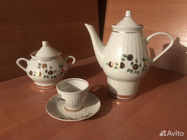Кофейный сервиз фарфор