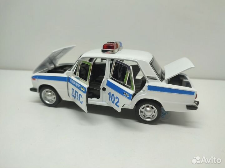 Машинка металлическая ваз 2106 Дпс