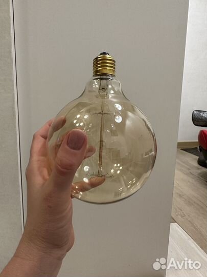 Ретро лампочка эдисона