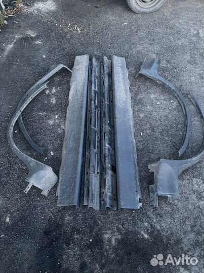 Декаративные пороги BMW x5e53