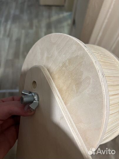 Колесо для грызунов деревянное