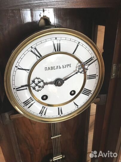 Часы настенные старинные Павел Буре
