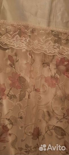 Шторы и тюль с ламбрикеном