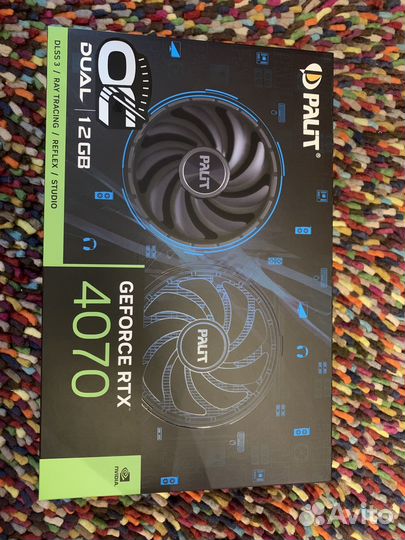 Видеокарта Palit rtx 4070