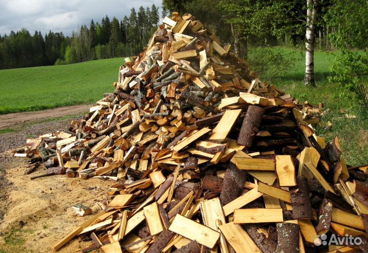 Дрова осиновые колотые