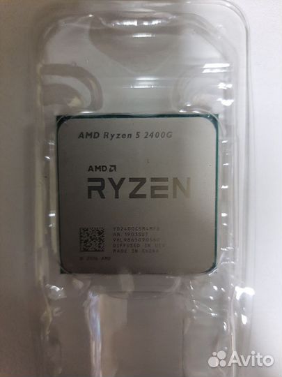 Процессор AMD ryzen 5 2400G