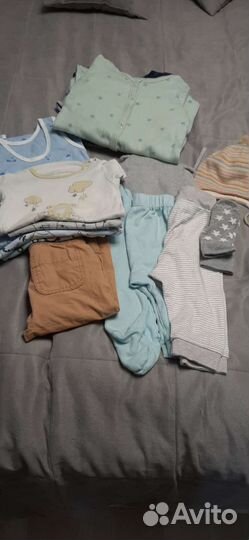 Отдам Детские вещи от 0 до 1