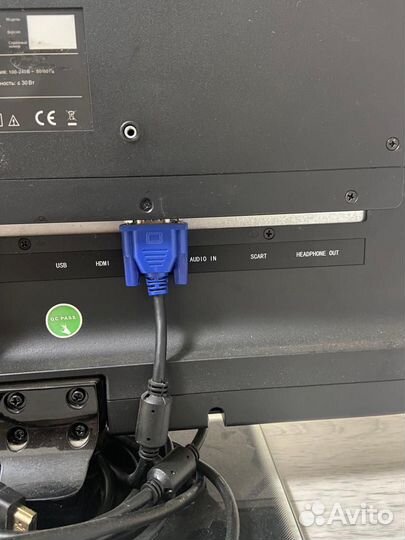 Монитор - тв Supra 22 дюйма full hd