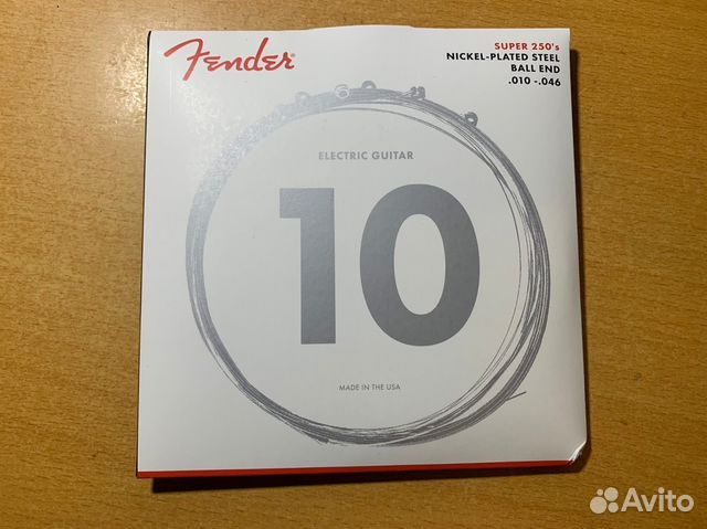 Fender Super 250's Nickelplated Steel - оригинал