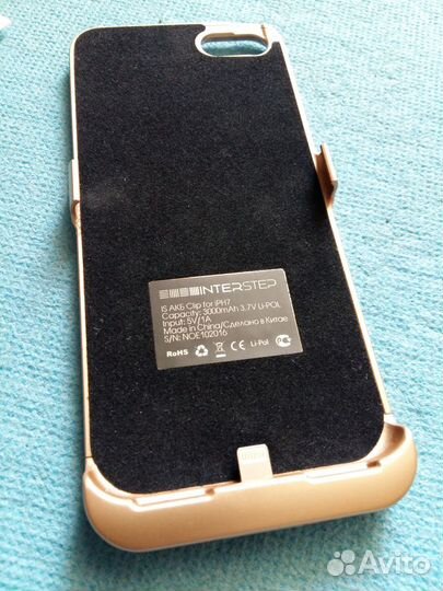 Чехол-Аккумулятор для iPhone 7/8 (Золото) 3000mAh