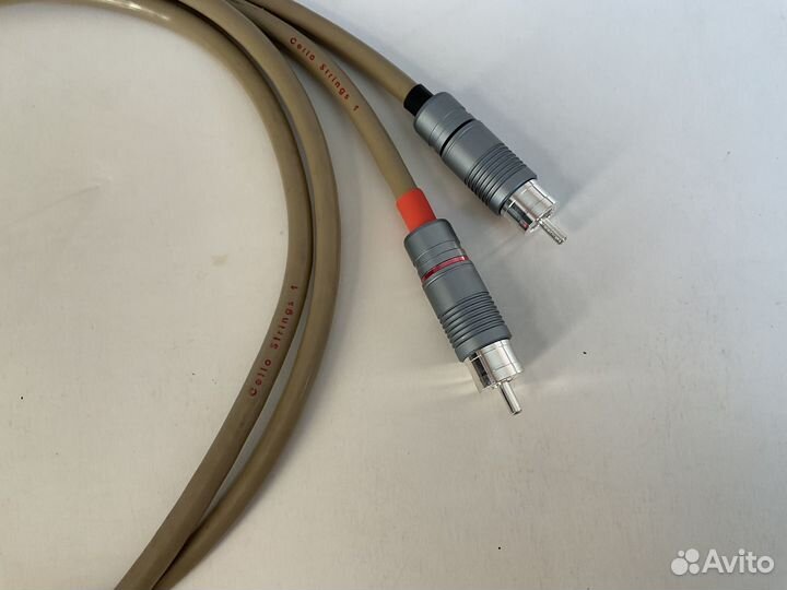 Межблочный кабель Cello Strings RCA 1,0 m