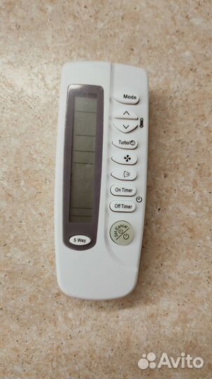Пульт для кондиционера samsung SH07ZZ8