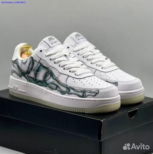 Nike Air Force 1 low Skeleton (Арт.80464)