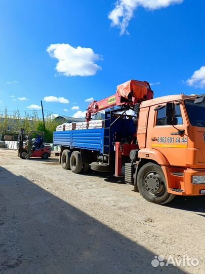 Аренда и услуги манипулятора, стрела 7 т, 19 м, борт 12 т, 6 м