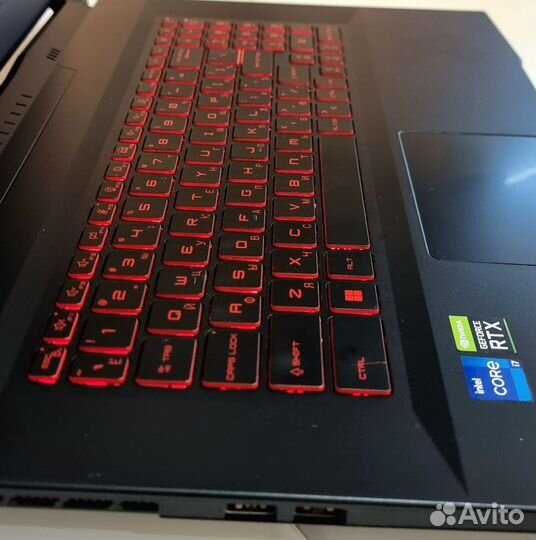 17.3 Ноутбук MSI Katana i7 12700 RTX3070Ti 16Gb 1T